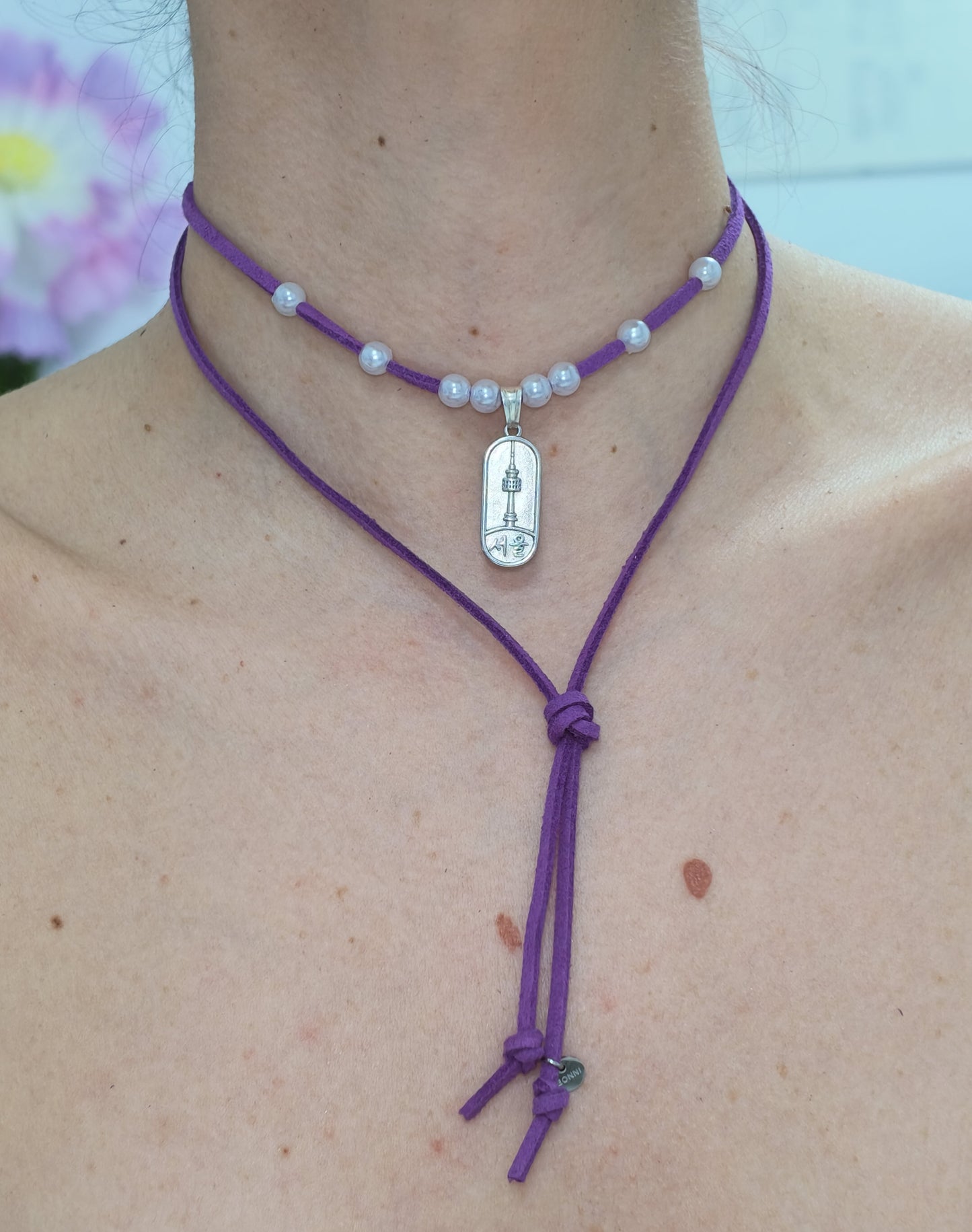 Collana filo Origine Perla