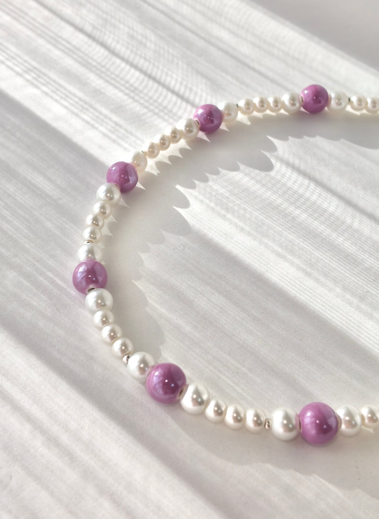 Collier Eonni - perle vetro e ceramica