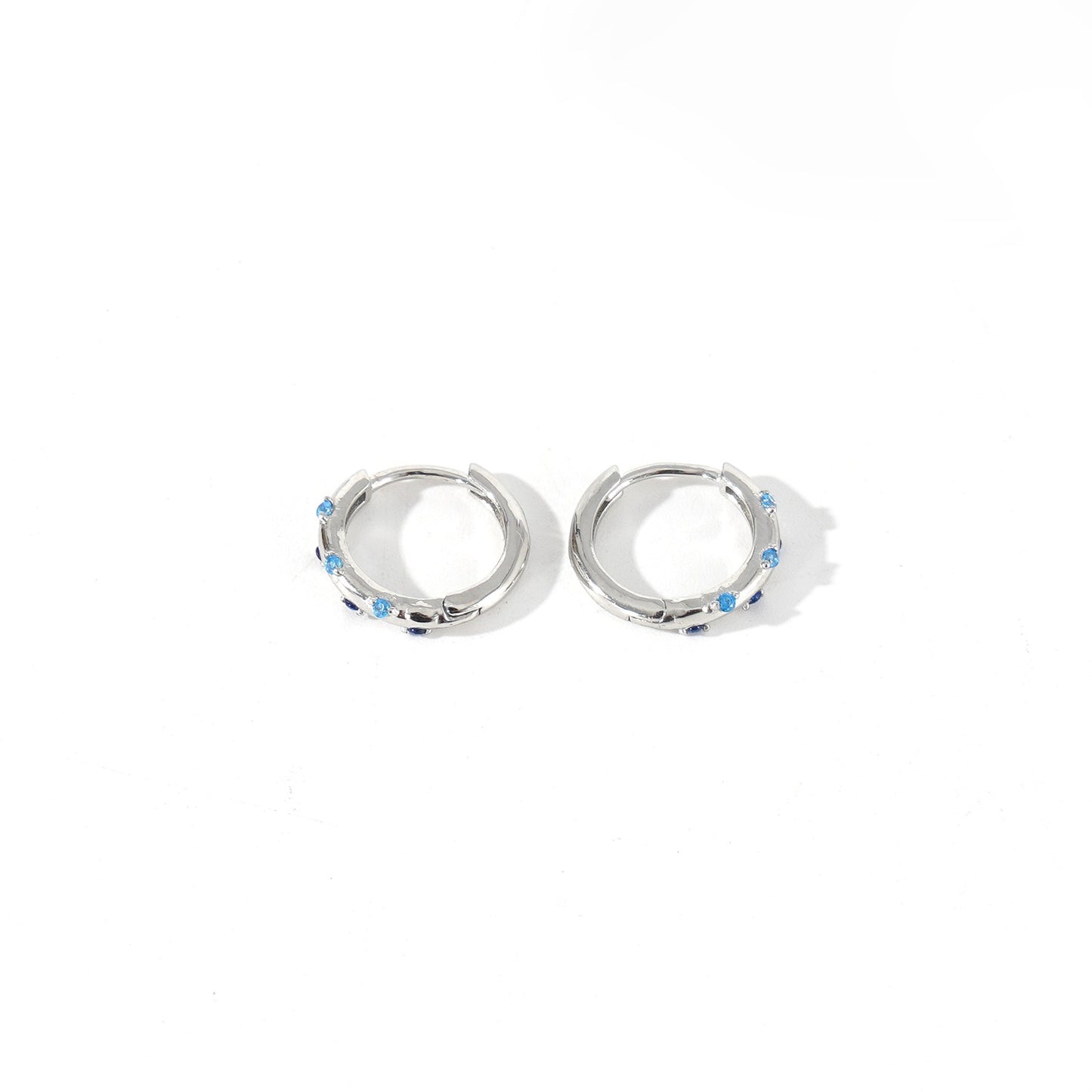 INDIGO - Mini zircon earrings