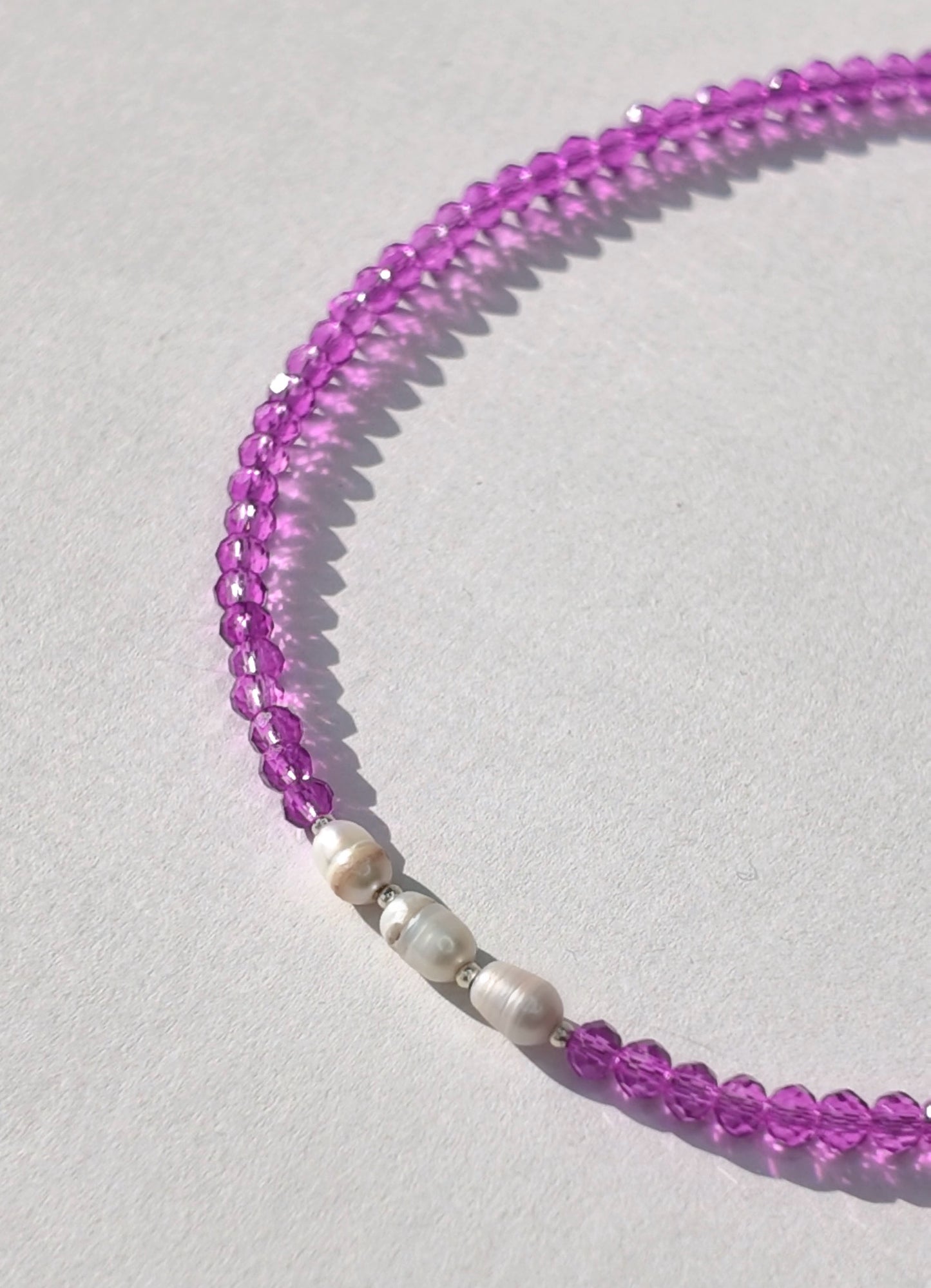 Chocker Yuri Red – Perle Naturali e Cristalli