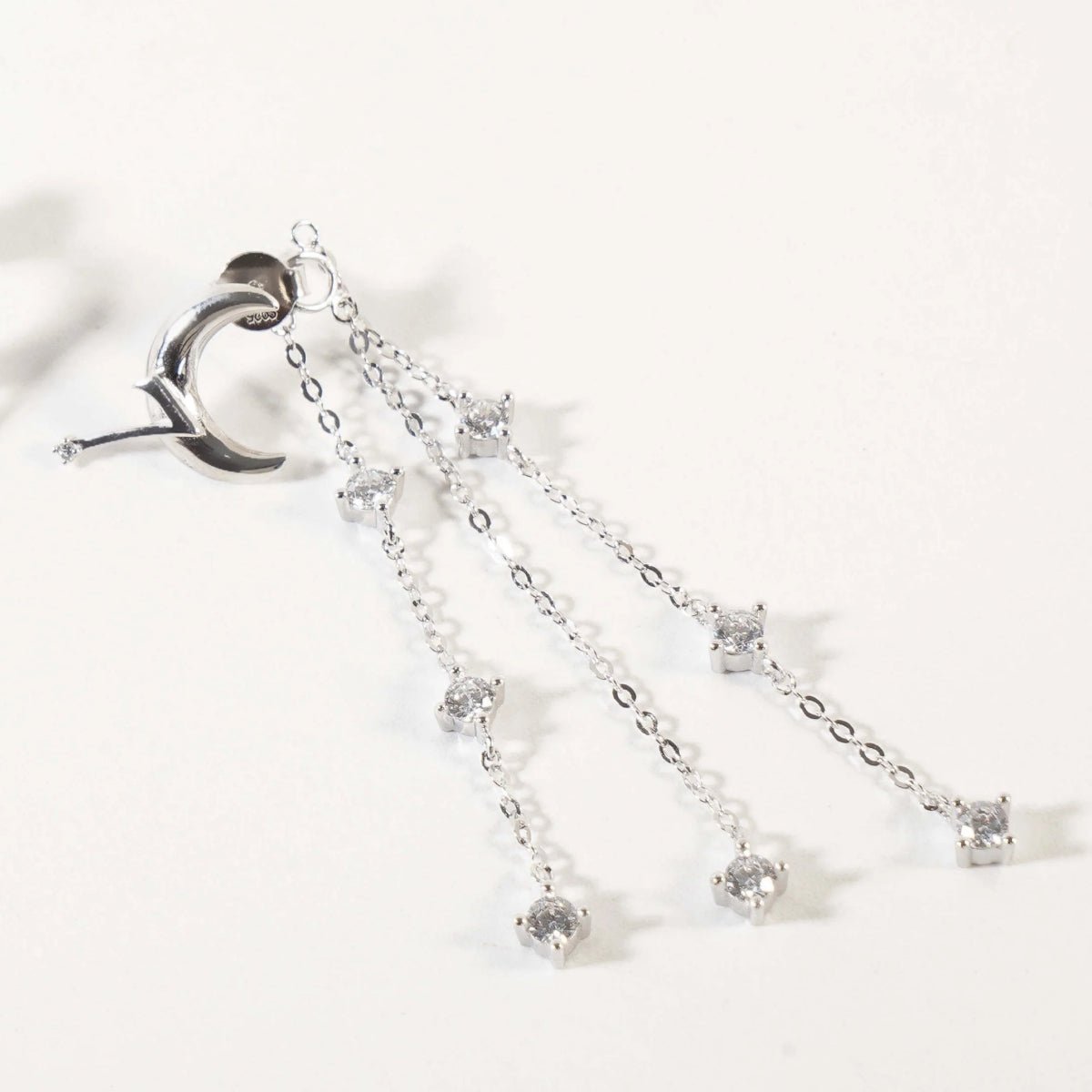 CATENA ORECCHINO LONG SHINE - EONNI JEWELS