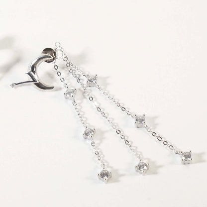 CATENA ORECCHINO LONG SHINE - EONNI JEWELS