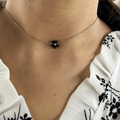 COLLANA TAE BLACK - EONNI JEWELS