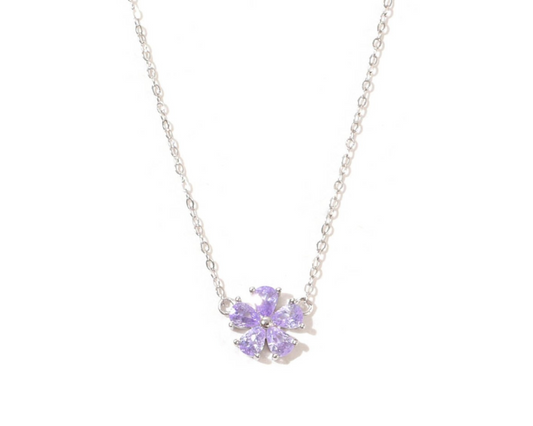 TAE flower necklace