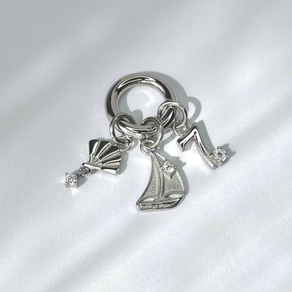 Set 3 K-Charm – Ventaglio, Seven, Barca – Eonni Jewels