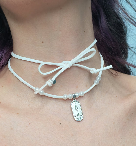 Collana Origine Perla con Ciondolo Seoul tower