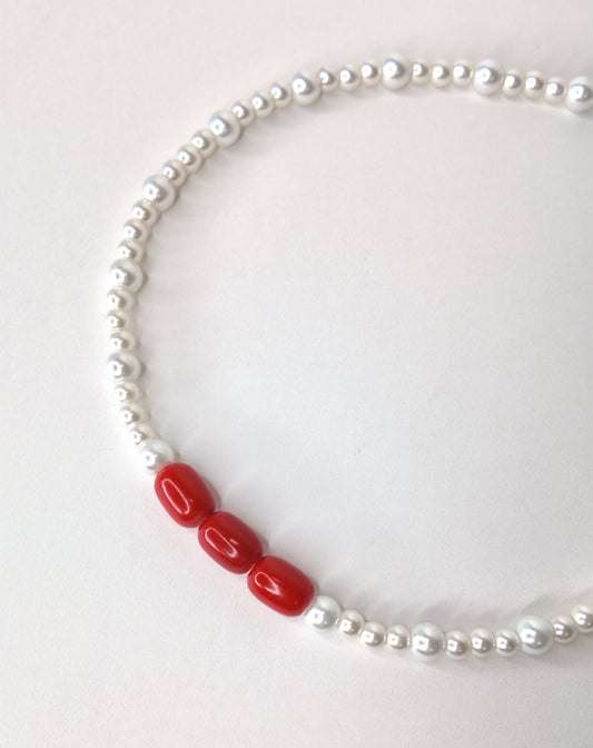 Collier ARIRANG - perle e pietre vetro