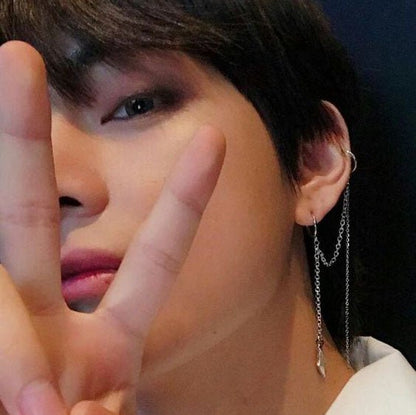 VI earring tae - EONNI JEWELS